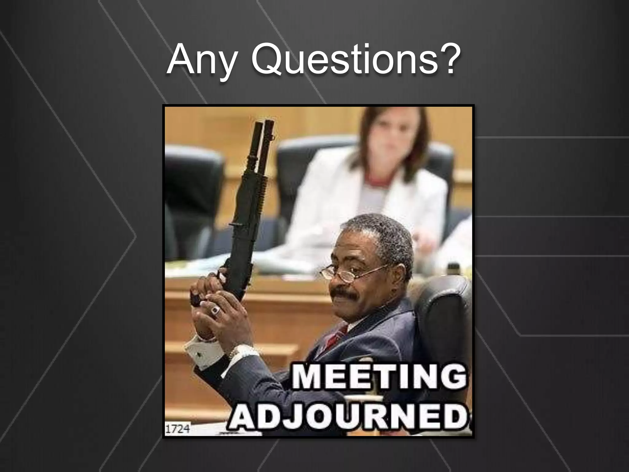 Any Questions?